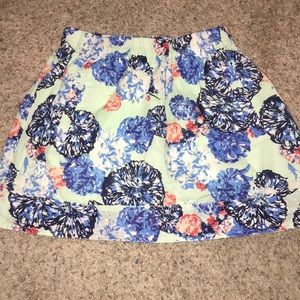 J. Crew Floral Skirt